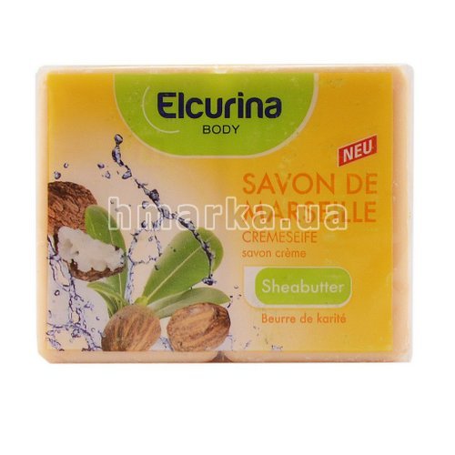 Фото Натуральное немецкое мыло Elcurinai с кокосовым маслом и маслом Ши, 2 шт. по 150 г № 1
