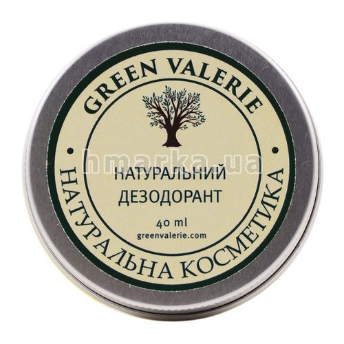 Фото Натуральный дезодорант Green Valerie, 40 мл № 1