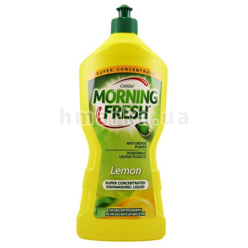 Фото Morning Fresh средство для мытья посуды Лимон, 900 мл № 1