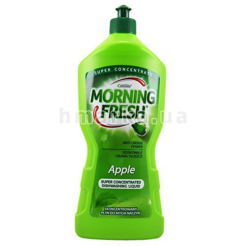 Фото Morning Fresh средство для мытья посуды Яблоко, 900 мл № 1