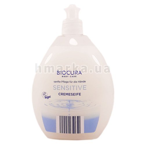 Фото Жидкое мыло Biocura Sensitive, 500 мл № 1
