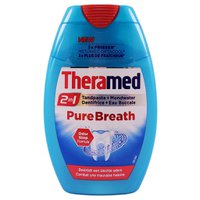 Зубная паста Theramed + ополаскиватель для рта "Pure Breath", 75 мл