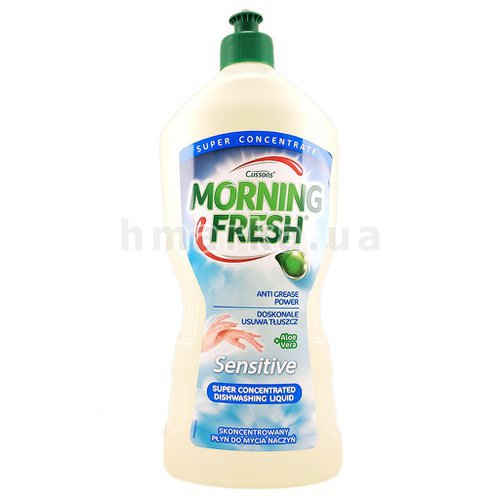 Фото Morning Fresh средство для мытья посуды Алоє, 900 мл № 1