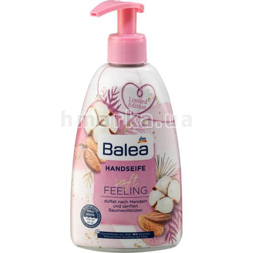 Фото Жидкое крем-мыло Balea Soft Feeling с ароматом миндаля, 500 мл № 1