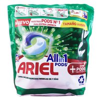 Капсули для прання кольорової білизни та видалення складних плям Ariel Extra Poder, 43 шт.