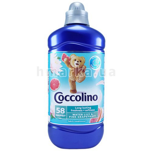Фото Кондиціонер для прання Coccolino Лілія і Рожевий Грейпфрут на 58 прань,1,45 л № 1