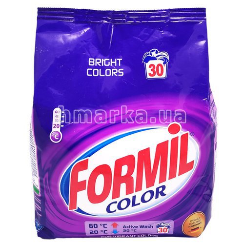 Фото Порошок для кольорових речей Formil Color, на 30 прань, 2.1 кг № 1