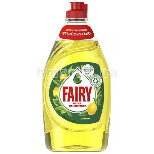 Фото Концентрированное средство для мытья посуды Fairy Ultra Plus "Лимон", 500 мл № 1