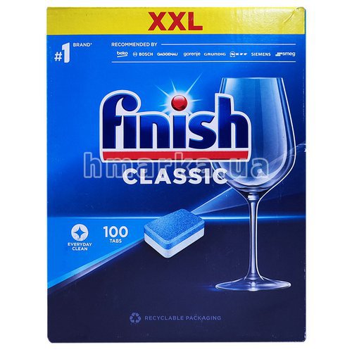 Фото Таблетки для посудомоечной машины Finish Classic, 100 шт. № 1