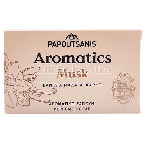 Фото Парфюмерное мыло Aromatics Musk "Мадагаскарская ваниль", 100 г № 1