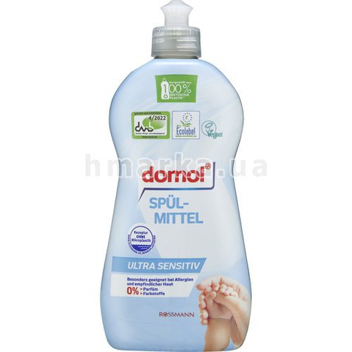 Фото Средство для мытья посуды Domol для чувствительной кожи, 500 мл № 1