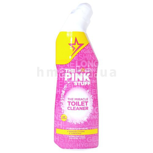 Фото Засіб для чищення туалету The Pink Stuff, 750 мл № 1