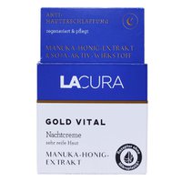 Ночной крем LACURA Gold Vital 60+ с экстрактом меда мануки, 50 мл