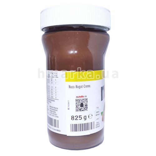 Фото Шоколадный крем Nutella с ореховым вкусом, 825 г № 2