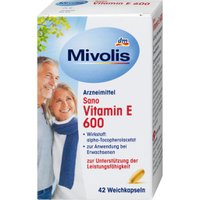 Вітамін Mivolis E 600 МО, в капсулах, 42 шт