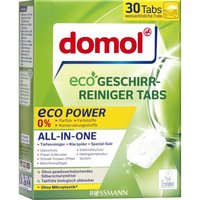 Еко-таблетки для миття посуду в посудомийній машині Domol, 30 шт.