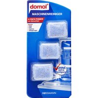 Таблетки Domol для очищення посудомийної машини, 3 шт.