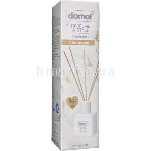 Фото Аромадифузор для приятного аромата помещен Domol Успокаивающий белый, 100 мл № 3