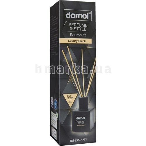 Фото Аромадифузор для приємного аромату приміщень Domol Розкішний чорний, 100 мл № 3