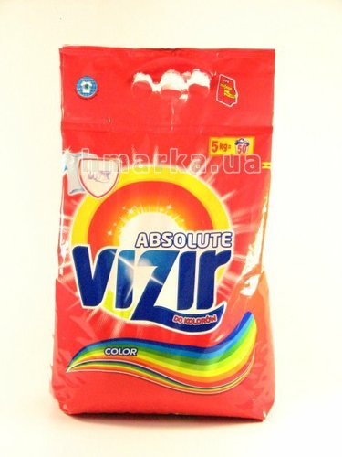 Фото Стиральный порошок Vizir "Color" для цветного белья, 5 кг № 1