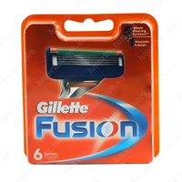 Картриджи для станка Gillette Fusion, 6 шт.