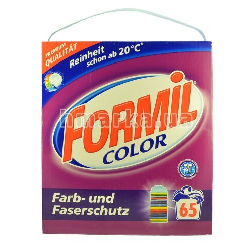 Фото Стиральный порошок Formil Color для цветного белья, 4.875 кг № 1