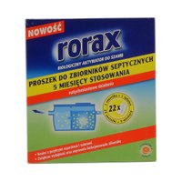 Засіб Rorax для чищення септиків 22 пак. на 5 місяців