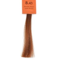 Крем-краска для волос Brelil 8.43 светлый медно-золотистый блонд 100мл