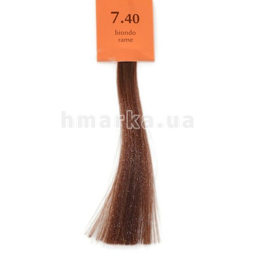 Фото Крем-краска для волос Brelil 7.40 медный блонд, 100 мл № 1