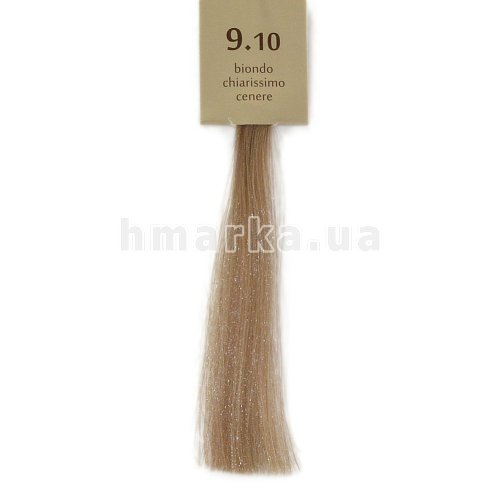 Фото Крем-краска для волос Brelil 9.10 очень светлый пепельный блонд 100мл № 1