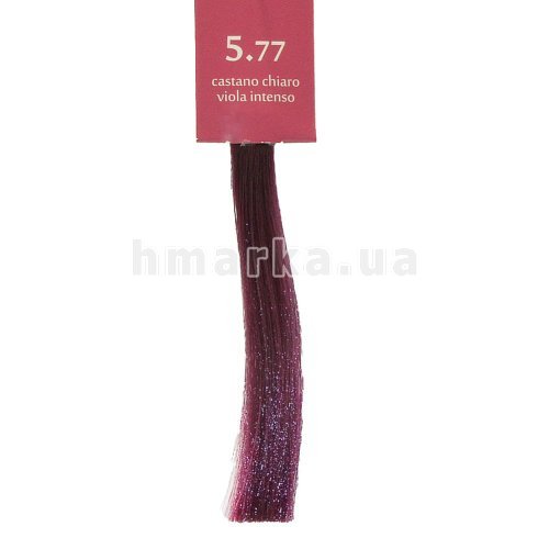 Фото Крем-краска для волос Brelil 5.77 светлый интенсивно-фиолетовый шатен, 100 мл № 1
