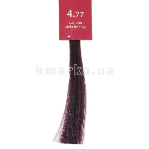Фото Крем-краска для волос Brelil 4.77 интенсивно-фиолетовый шатен, 100 мл № 1