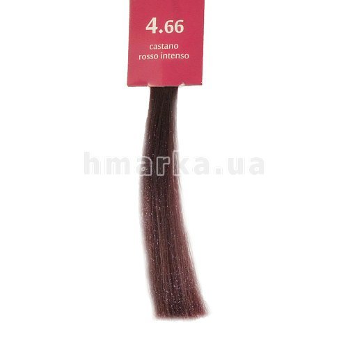 Фото Крем-краска для волос Brelil 4.66 интенсивно-красный шатен, 100 мл № 1