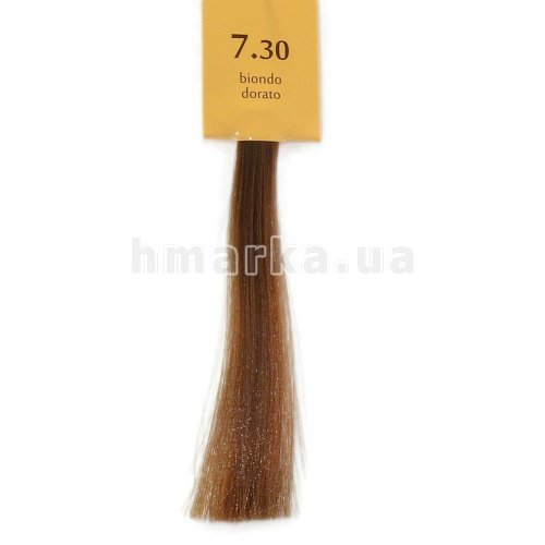 Фото Крем-краска для волос Brelil 7.30 золотистый блонд, 100 мл № 1