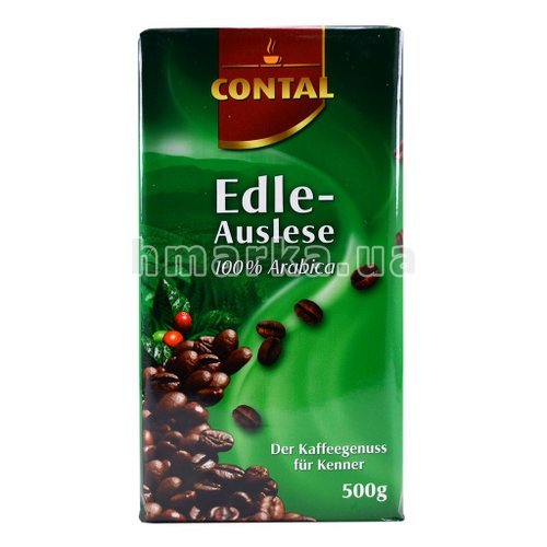 Фото Кофе молотый Contal "Edle-Auslese" 100 % Arabica, 500 г № 1