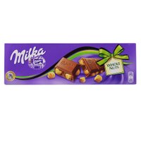 Шоколад молочний Milka "З цілими лісовими горіхами", 250 г