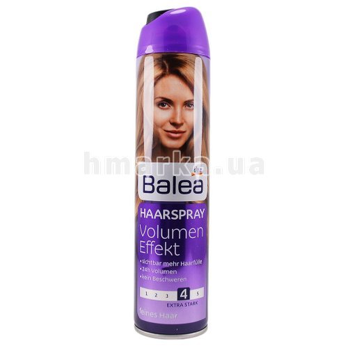 Фото Лак для волосся Balea Об'ємний ефект, 300 мл № 2