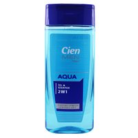 Шампунь-гель Cien "Aqua" інтенсивний догляд для чоловіків 2 в 1, 300 мл