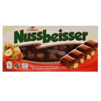 Шоколад Chateau "NussBeisser" молочний з цільним горіхом, 100 г