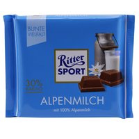 Шоколад  молочный Ritter Sport Alpenmilch, 100 г