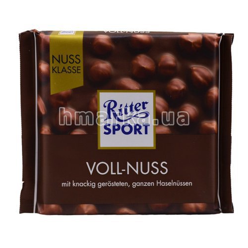 Фото Молочний шоколад Ritter Sport З Фундуком, 100 г № 1