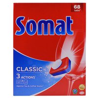 Таблетки для посудомийки Somat Classic, 68 шт.