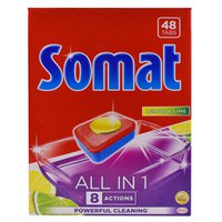 Таблетки для посудомийки Somat All In One, 48 шт.