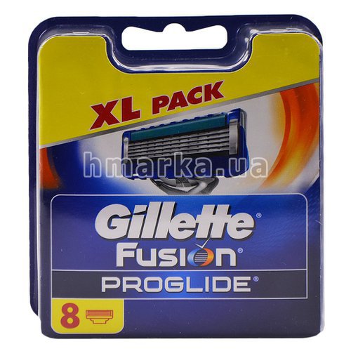 Фото Картриджі для станка Gillette Fusion Proglige XL Pack, 8 шт. № 1