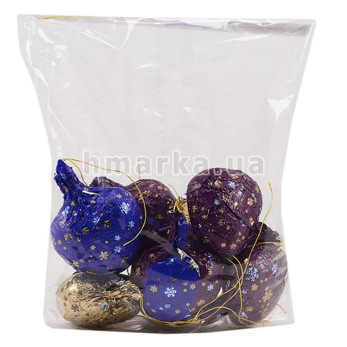 Фото Шоколадные конфеты - шарики, деды морозы и снеговички на ёлку Friedel, 100 г № 4