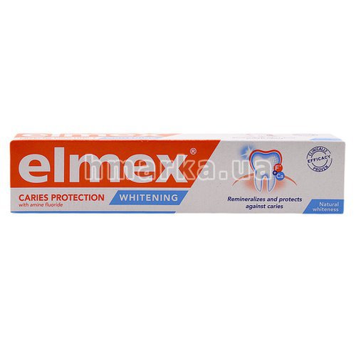 Фото Зубна паста Elmex Caries Protection Whitening, 75 мл № 1