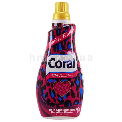 Фото Гель для прання Coral Wild Fashion, 1.1 л № 1