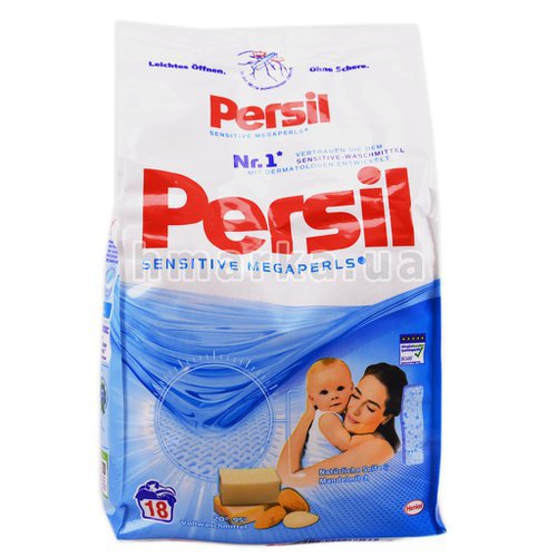 Фото Дитячий порошок Persil Sensitive Megaperls, 1,332 кг № 1