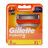 Сменные кассеты для станка Gillette Fusion 5 лезвий, 8 шт.