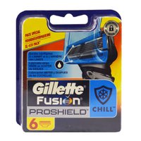 Змінні касети для станка Gillette Fusion Proshield chill, 6 шт.